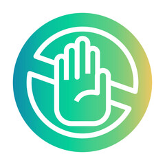 stop Gradient icon