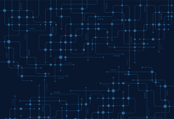 Abstract technology background. Vector illustration. Can be used for wallpaper, web page background, web banners.