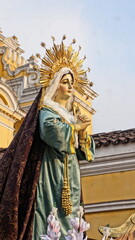 Obraz premium Procession for the Second Sunday of Lent in Antigua Guatemala