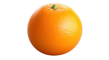 Isolated Orange on PNG Transparent Background. Fresh, Healthy Fruit, Natural, Wellness
