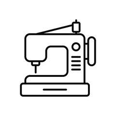 Sewing machine Vector icon