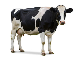 Holstein Friesian Cow A Stunning Black and White Bovine