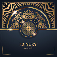 Luxury Background with Intricate Gold Design (17)