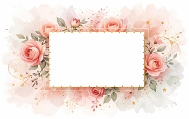 Fototapeta premium Flower template background image, card, anniversary, banner texture