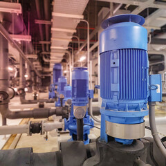 industrial equipment in factory