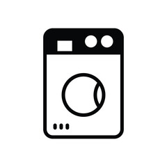 Tumble Dryer Vector icon