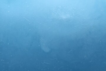 Texture of clear ice as background, closeup