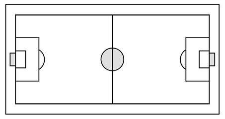 soccer field line © binimin