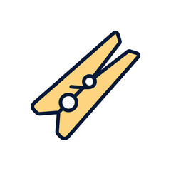 Hanging Clip Vector icon