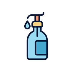 Liquid soap Vector icon