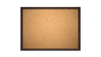 木の枠のコルクボード　掲示・お知らせの背景
