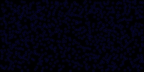 dark blue background with particles