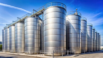 Vertical Tank for Chemical Liquid Storage