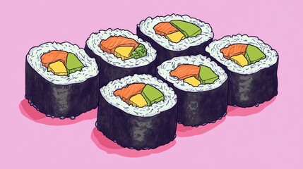 Delicious Sushi Rolls: A Culinary Delight