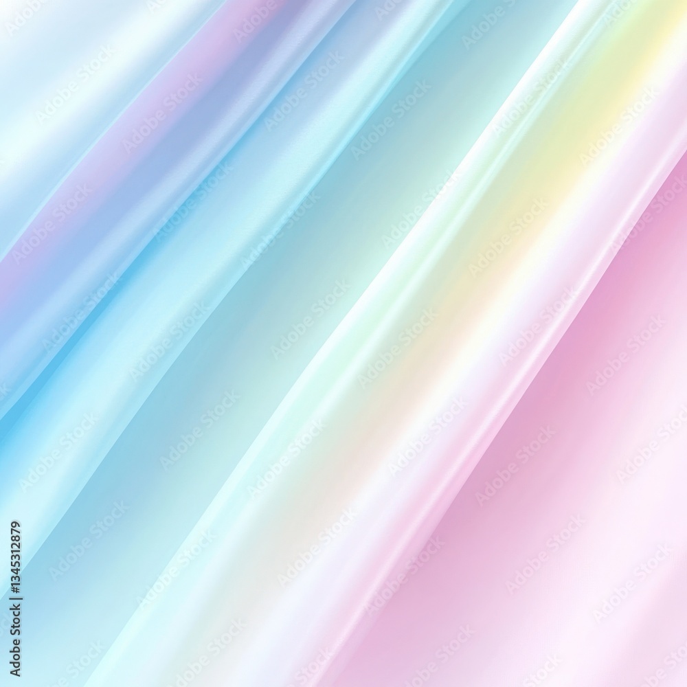 Poster abstract pastel rainbow diagonal stripes background design soft gradient colors smooth texture