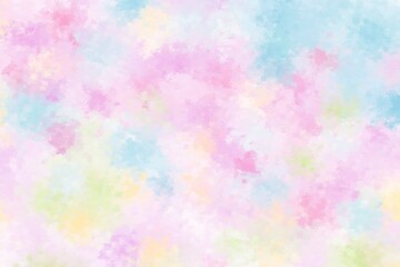 春の花や自然をイメージしたパステル画の背景３