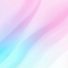 Obraz premium Abstract pastel pink and blue gradient background with soft flowing curves and smooth transitions