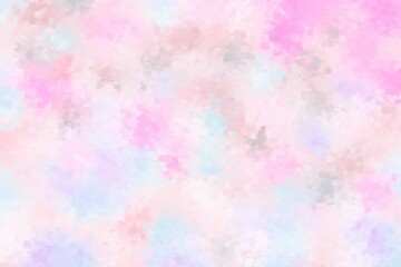 春の花や自然をイメージしたパステル画の背景６