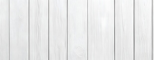 Obraz premium Whitewashed Wooden Planks Background Texture Rustic White Wood Paneling Vertical Grain