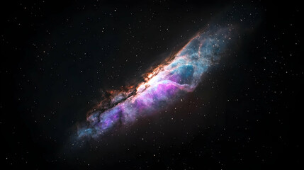 Fototapeta premium Colorful Nebula In Deep Space