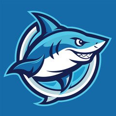 Obraz premium Fierce and Mighty Shark Logo Design in Vector Format