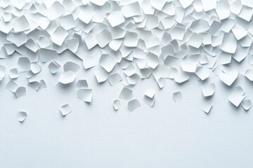 Abstract White Paper Shapes Background Texture Design Art