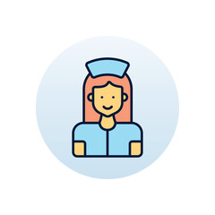 nurse Vector icon