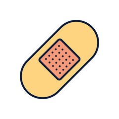 plaster Vector icon