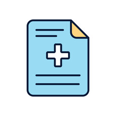 med records Vector icon