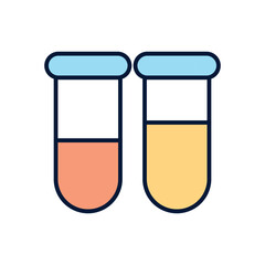 test tube Vector icon