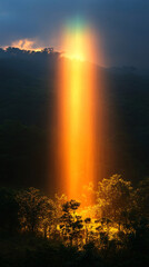 Obraz premium light from above