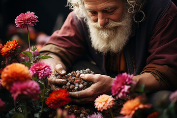profound notion of fostering and upholding existence by means of terrestrial soil, embodying intricate interdependence among every sentient being