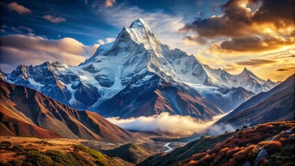 Majestic Mountain Peak Landscape