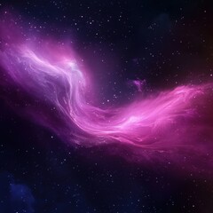 Fototapeta premium Cosmic Nebula, Purple Galaxy Swirl