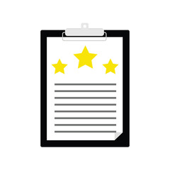 Testimonial form with positive star reviews