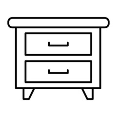 stand outline icon