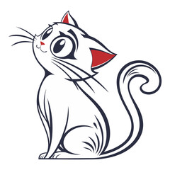 Cute Cartoon Cat