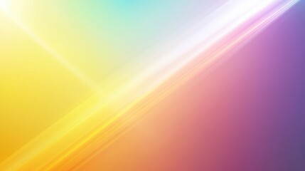 Obraz premium Abstract Pastel Rainbow Light Streaks