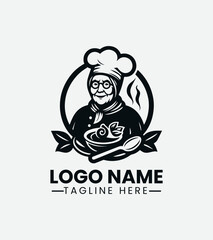 Aunty Chef Catering Logo, Aunty Chef Logo, Home Cooking Aunty
