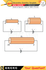 2026, Physics, Physical concepts, High school, middle school, exam question template, numerical lessons, verbal lessons, Next generation problems, for teachers, editable, black layer, eps
