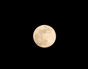 Moon in the Night Sky