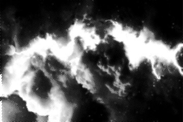 ABSTRACT HALFTONE AND DOT BACKGROUND TEMPLATE FOR POSTER