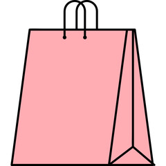 icon - flashion clothes - black line