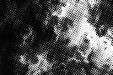 ABSTRACT HALFTONE AND DOT BACKGROUND TEMPLATE FOR POSTER