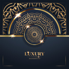 Luxury Background with Intricate Mandala Design (9)