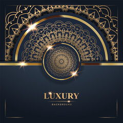 Luxury Background with Intricate Mandala Design (8)