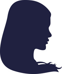 Woman Silhouette Vector Element Set