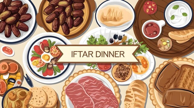 Iftar is the evening meal with which Muslims break their daily fast during the Islamic holy month of Ramadan.
