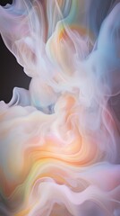 Fototapeta premium Pastel Swirls, Abstract Dreamlike Art