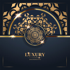 Luxury Background with Intricate Mandala Design (17)